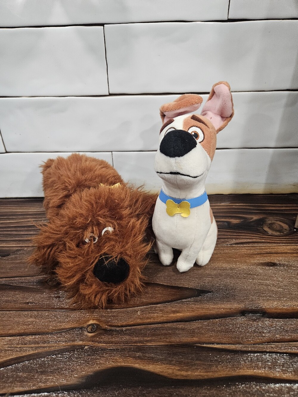 TY Beanie Babies The Secret Life Of Pets Max & Duke Plush